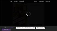 Desktop Screenshot of hotelkeen.com